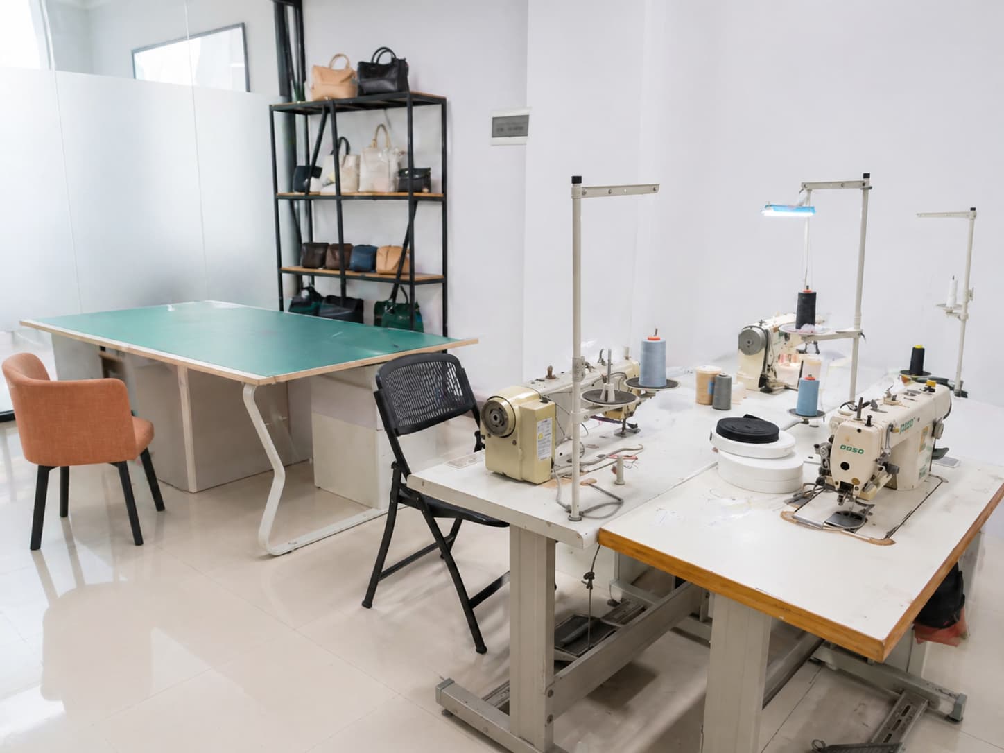 Dream Craftの自社工房・サンプルルーム